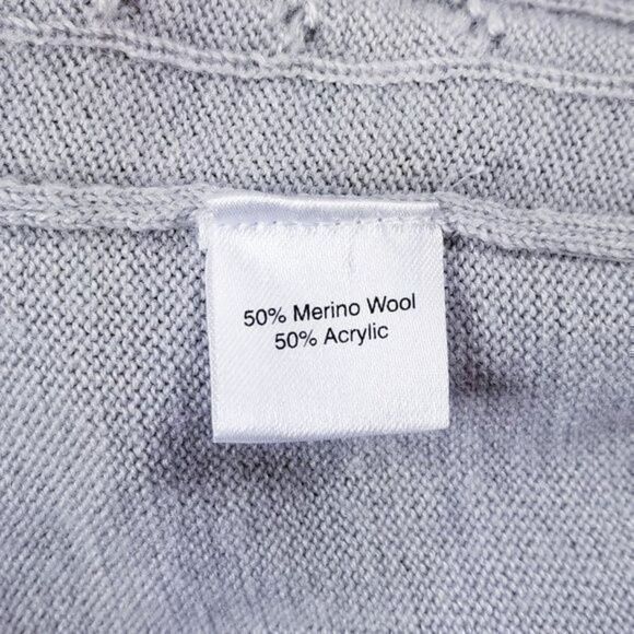 Alan Flusser Men's Turtleneck Sweater Gray Small - NWOT  8 0086 - Picture 5 of 8